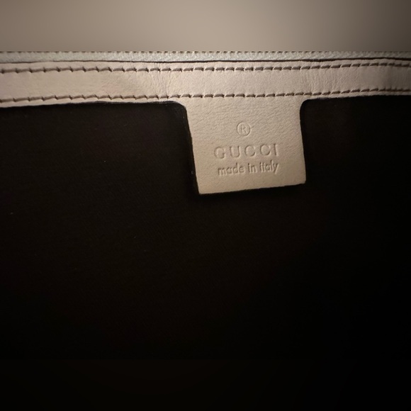 Gucci Beige and Brown Monogram Tote - Picture 12 of 13